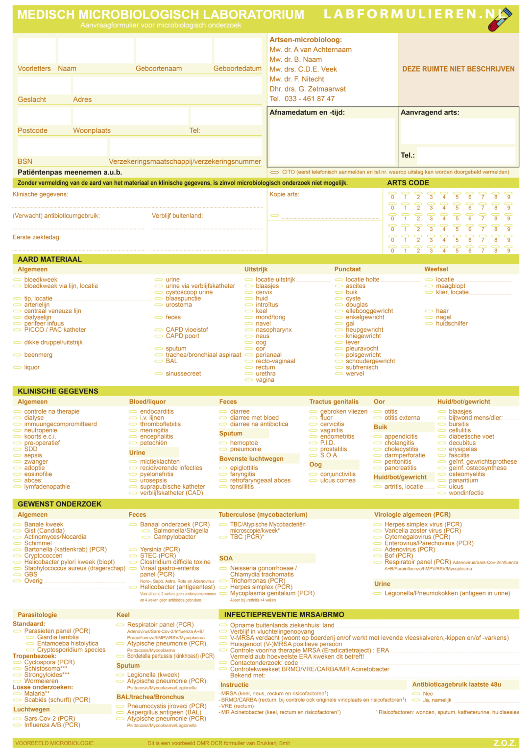 Labo Formulier Labformulieren – Labformulieren